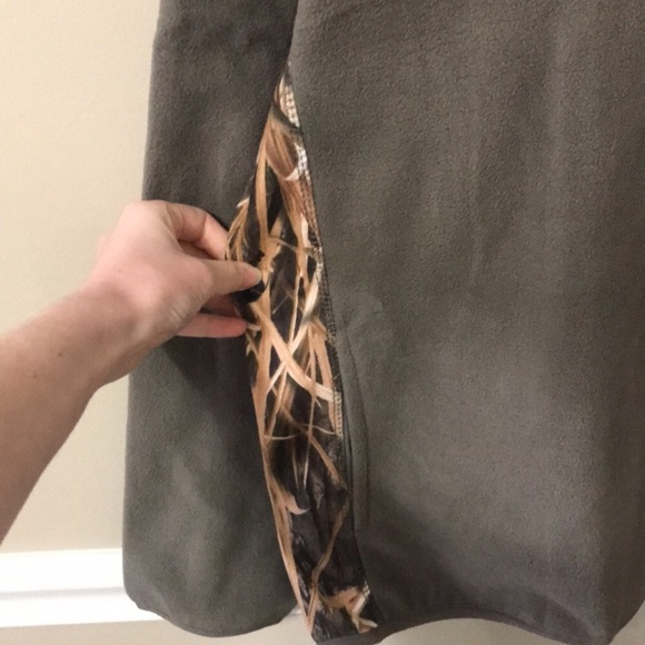 Ducks Unlimited Fleece 1/4 Zip Up Jacket - Picture 4 of 7